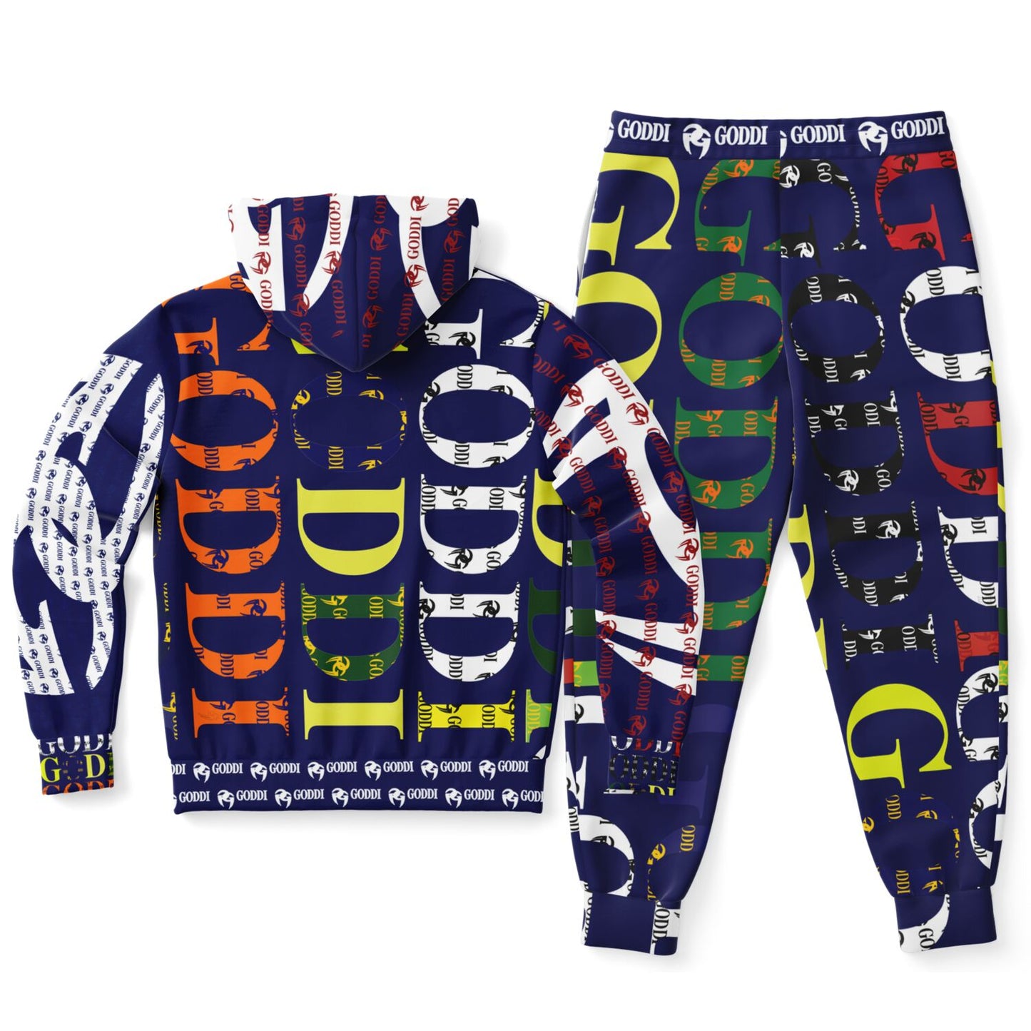 GODDI - Loungewear GG Ziphoodie & Jogger - M Unisex