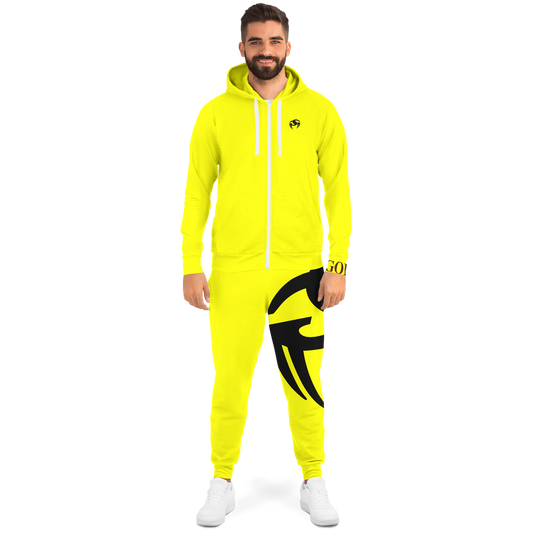 Goddi GG Big Logo Classic Sweatsuit - Yellow