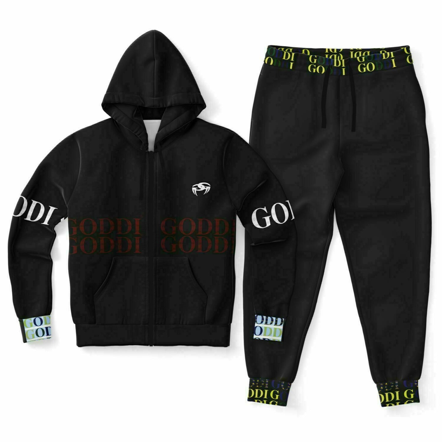 GODDI Graphic Ziphoodie & Joggers A032