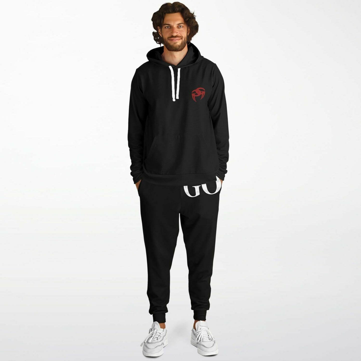 GODDI GG Pullover  Hoodie & Jogger, M Black A026