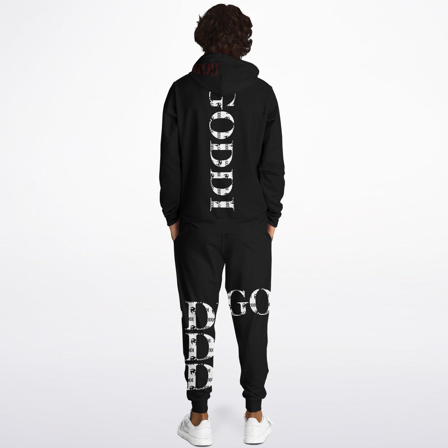 GODDI - Logo Print GG Hoodie & Jogger - S