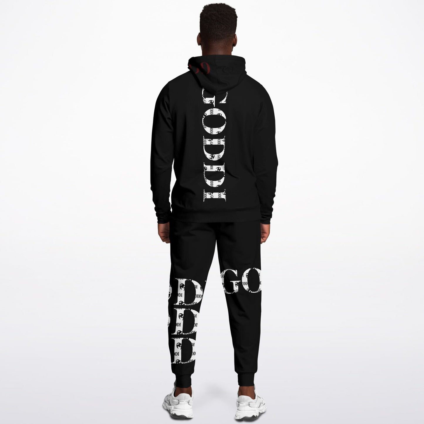 GODDI - Logo Print GG Hoodie & Jogger - S