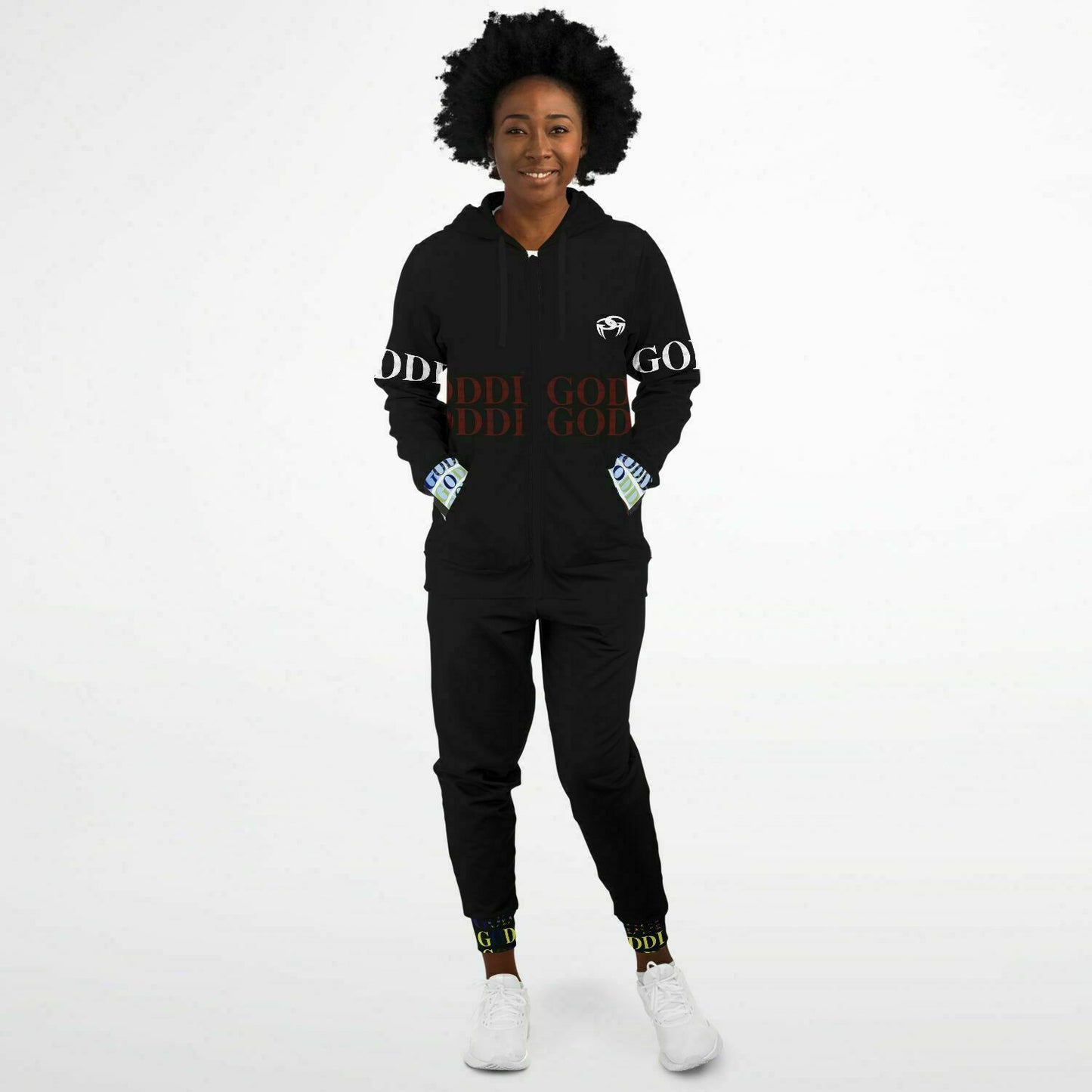 GODDI Graphic Ziphoodie & Joggers A032