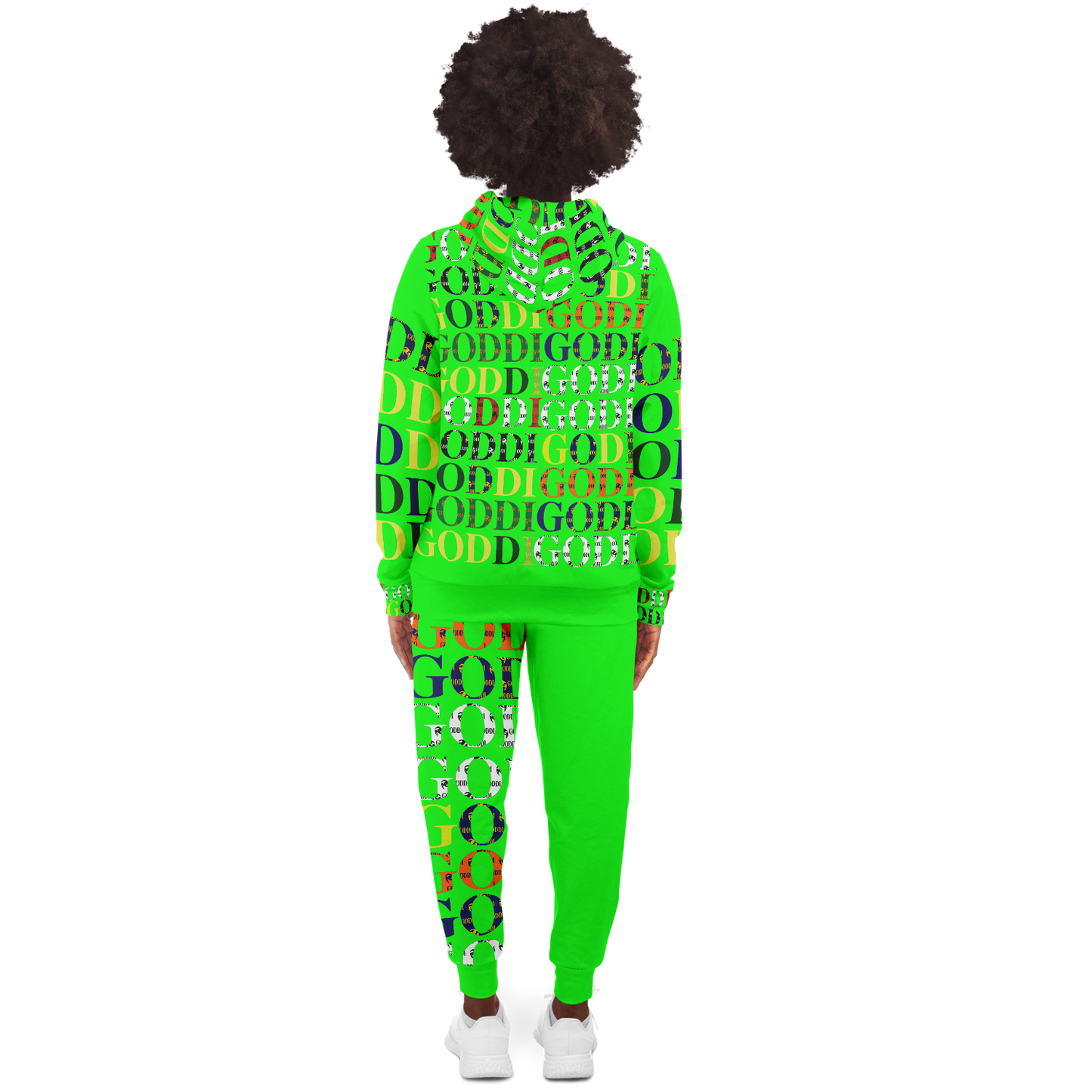 Goddi GG Logo Print ziphoodie and Jogger collection A10