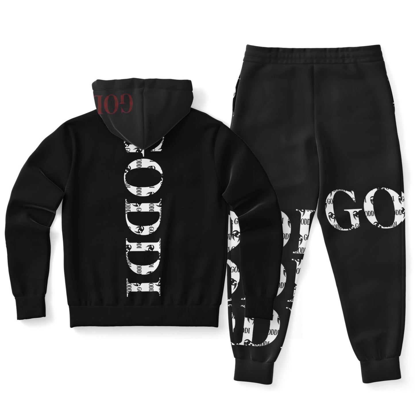 GODDI - Logo Print GG Hoodie & Jogger - S