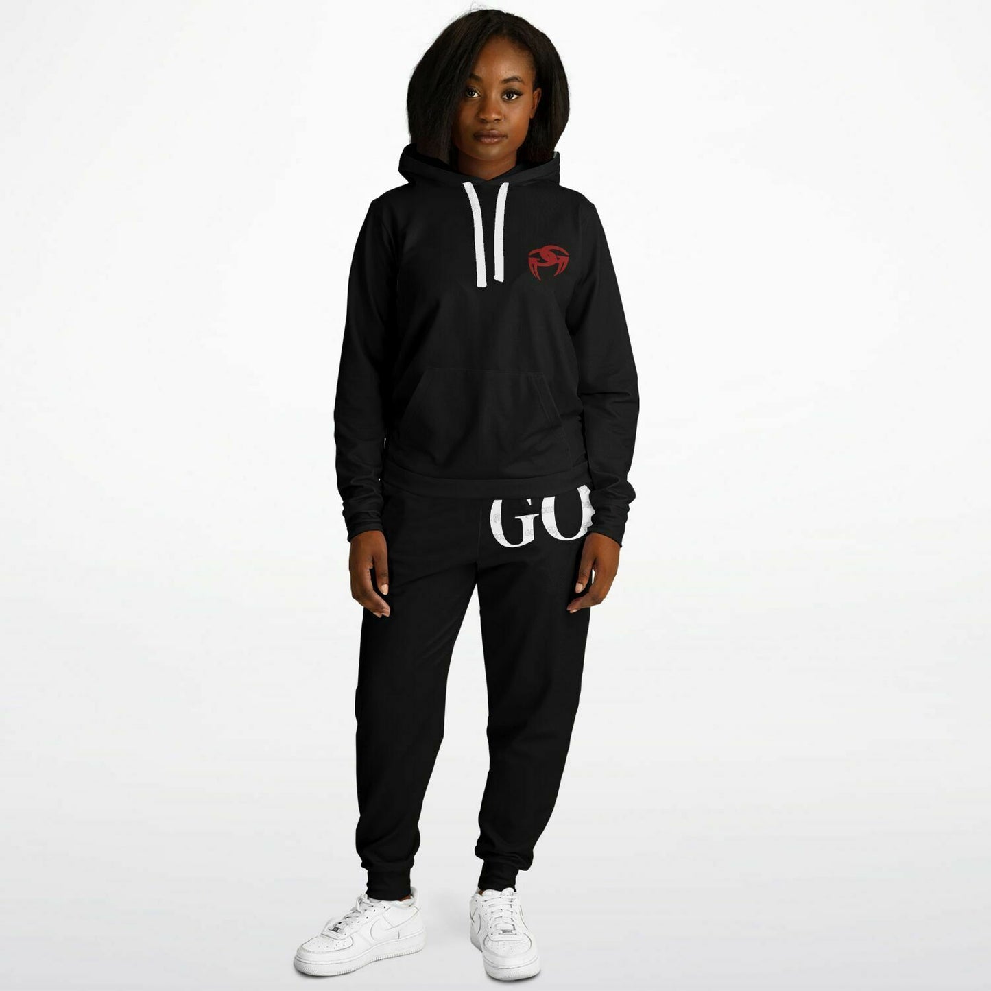 GODDI GG Pullover  Hoodie & Jogger, M Black A026