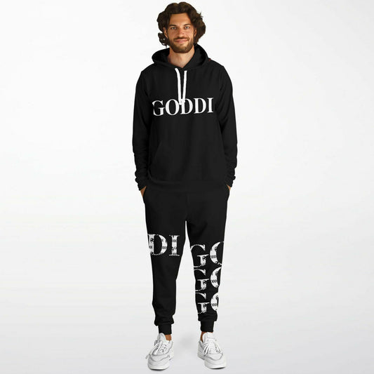 GODDI - Logo Print GG Hoodie & Jogger - S