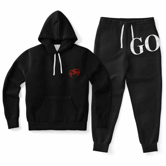 GODDI GG Pullover  Hoodie & Jogger, M Black A026