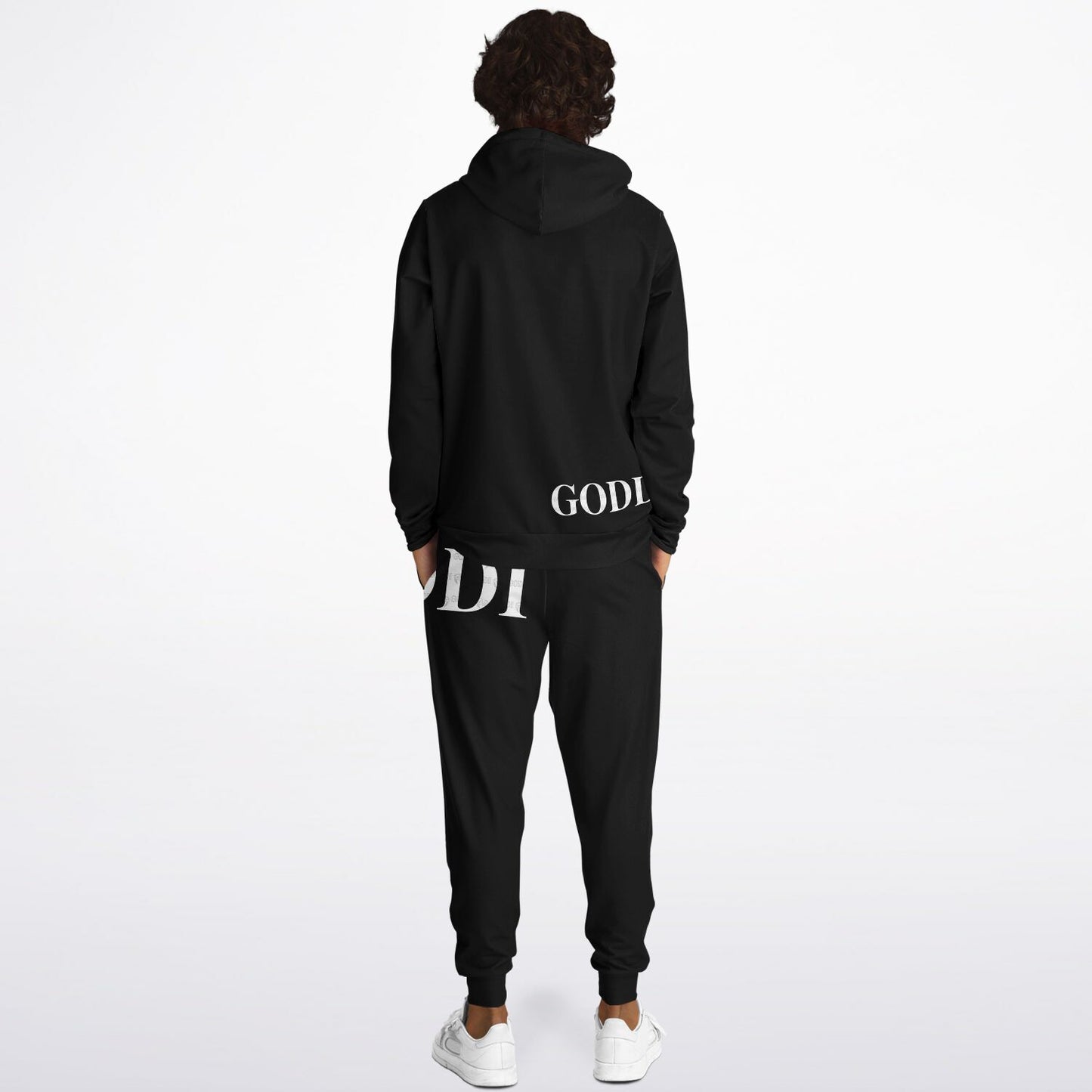 GODDI GG Pullover  Hoodie & Jogger, M Black A026