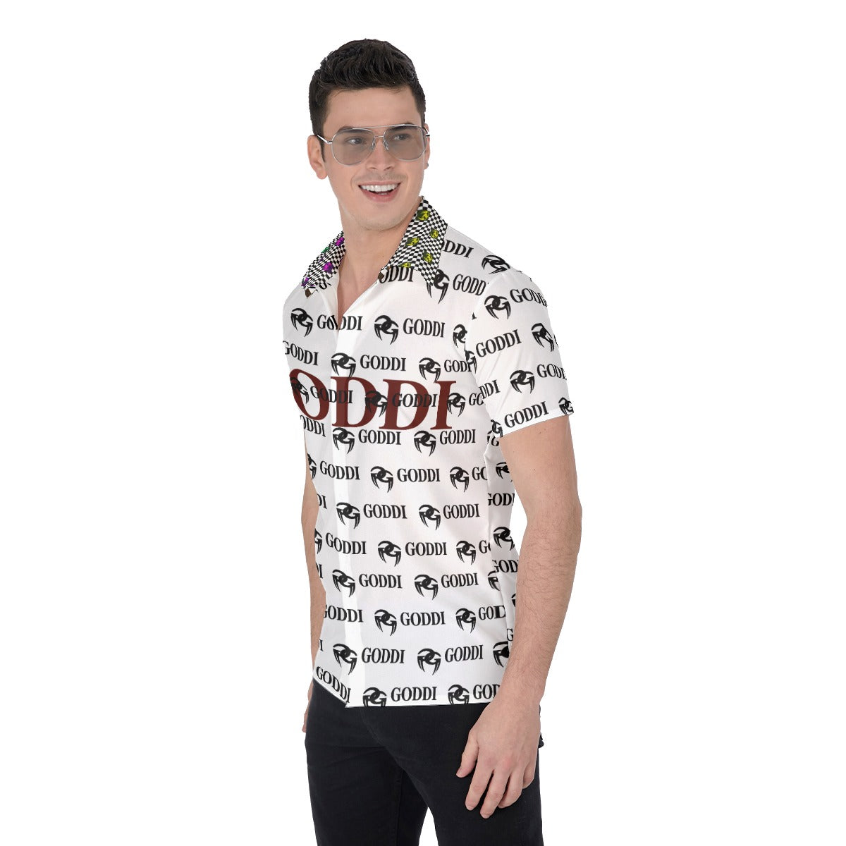 Goddi All-Over Print Men's Shirt