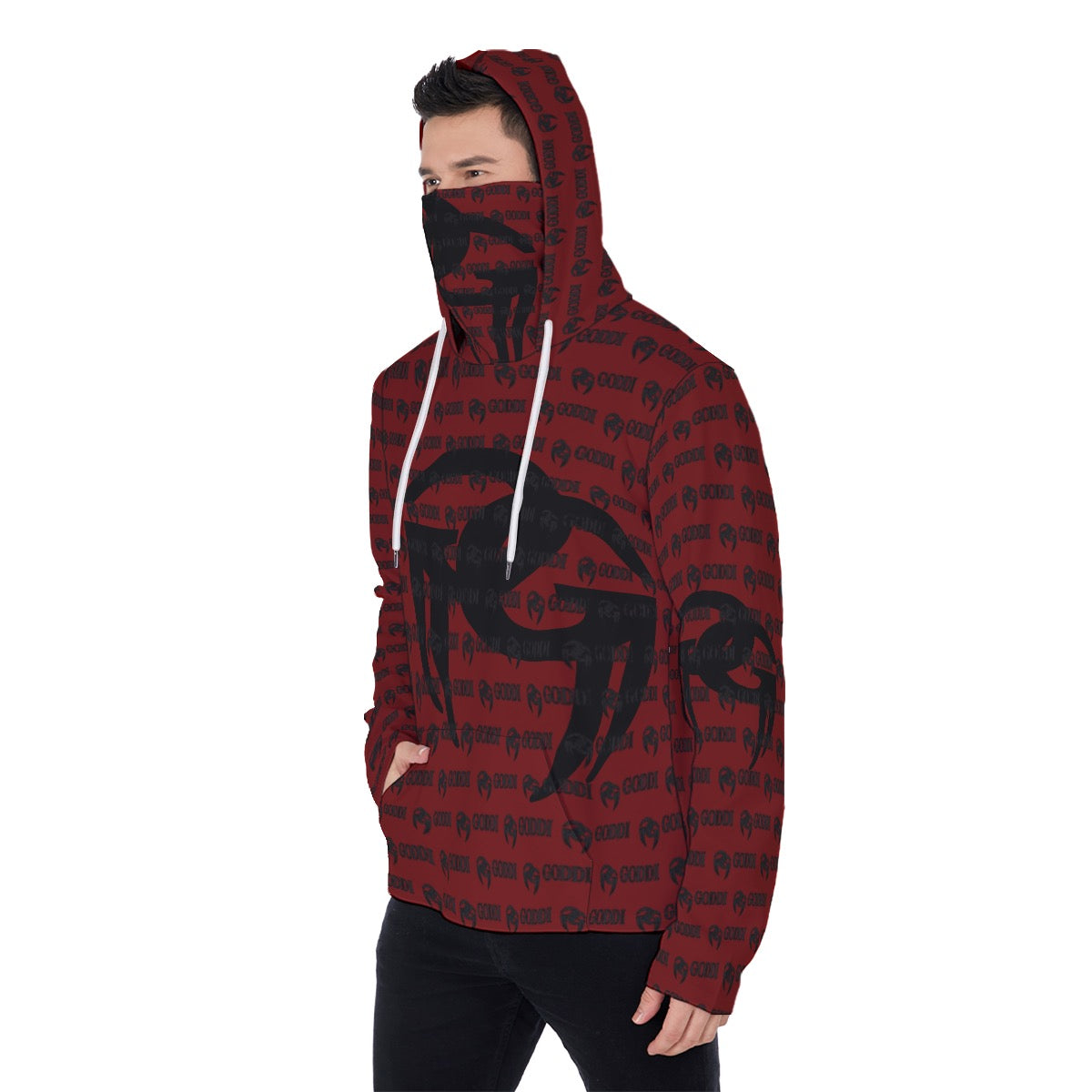 GODDI GG Sexy Red Mask Hoodie