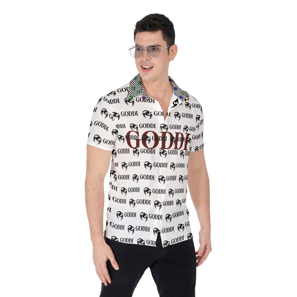 Goddi All-Over Print Men's Shirt