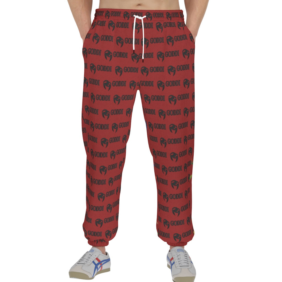 GODDI GG All-Over Men's Thick Sweatpants, L