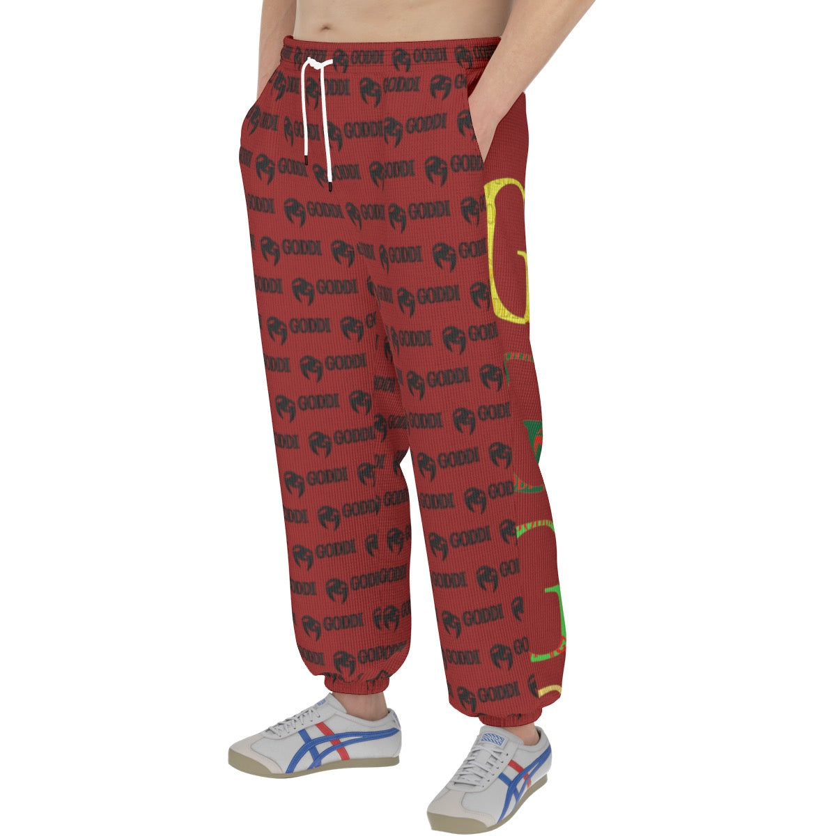 GODDI GG Red Classic Sporty Sweats