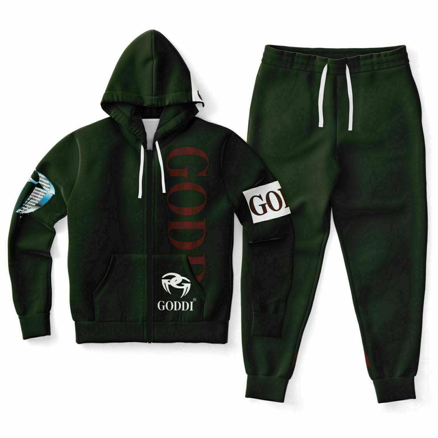 GODDI GG Classic Sweatsuit GG  Logo Print for Men