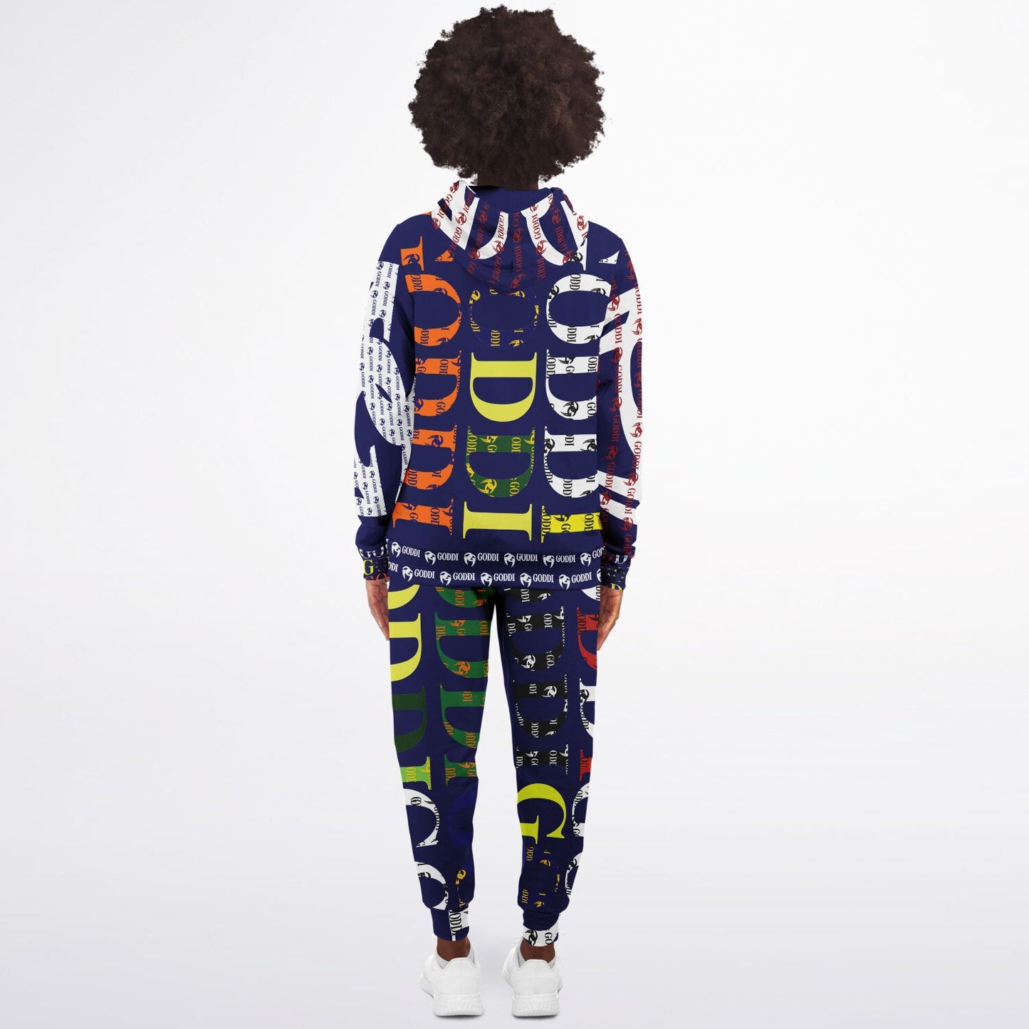 GODDI - Loungewear GG Ziphoodie & Jogger - M Unisex