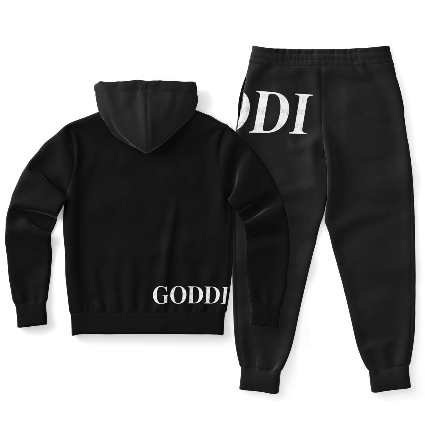 GODDI GG Pullover  Hoodie & Jogger, M Black A026